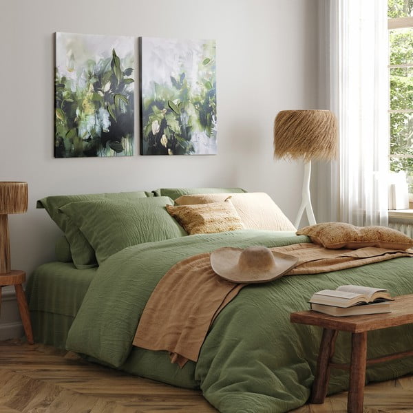 Картини с ръчно рисувани елементи в комплект от 2 бр. 50x70 cm Myrtle – Styler-image-2