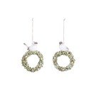 Висяща коледна украса в комплект от 2 - Ego Dekor