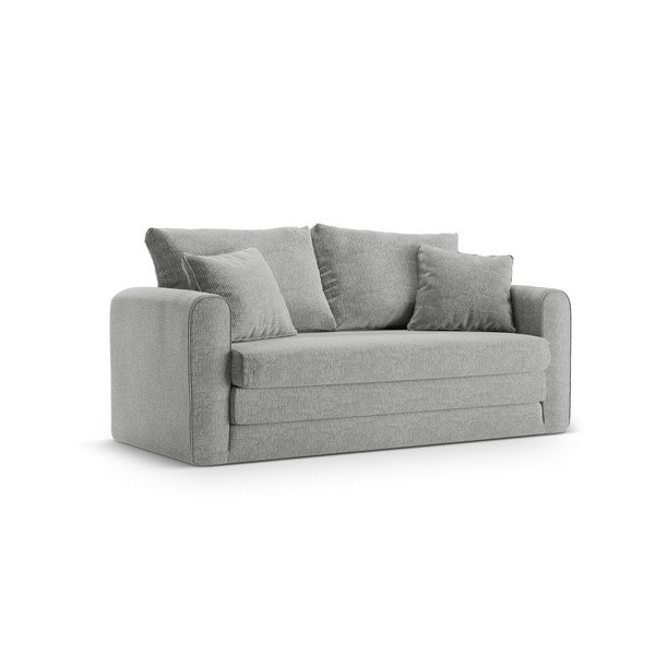 Светлосив сгъваем диван 158 cm Lido – Micadoni 