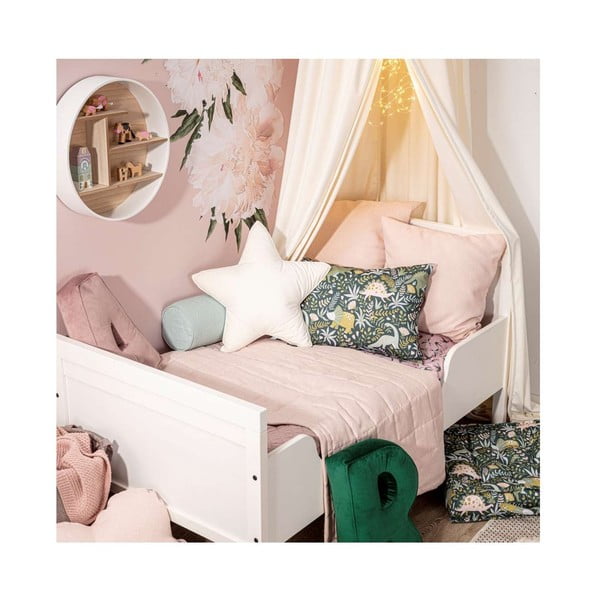 Ватирана бебешка покривка за легло 160x100 cm Happiness - Yellow Tipi-image-1