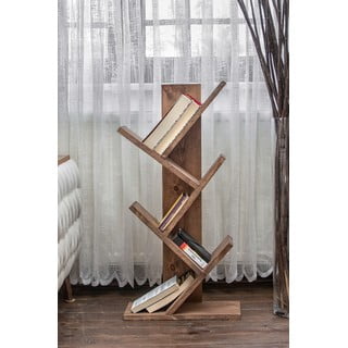 Стелаж от декор от орех в естествен цвят 35x90 cm Cemo – Kalune Design