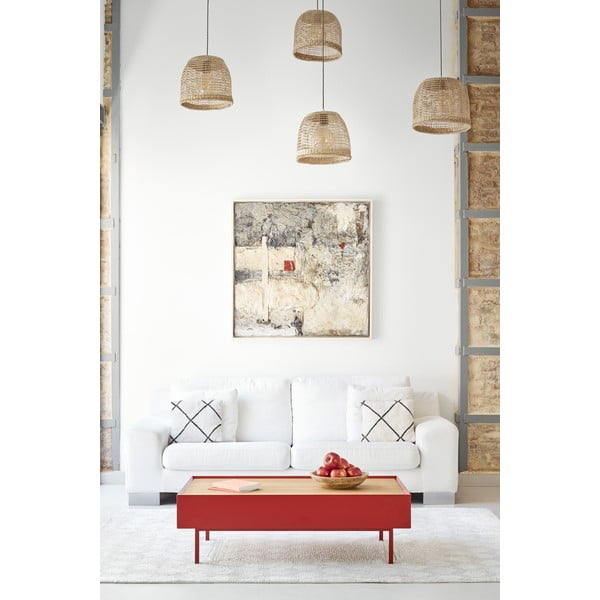 Тъмночервена масичка за кафе Arista - Teulat-image-1