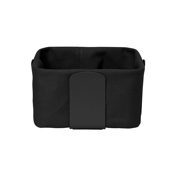 Черна текстилна кошница за хляб Хляб, 20 x 20 cm - Blomus