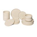 Керамичен кремав комплект от 18 части Malia - Bonami Selection