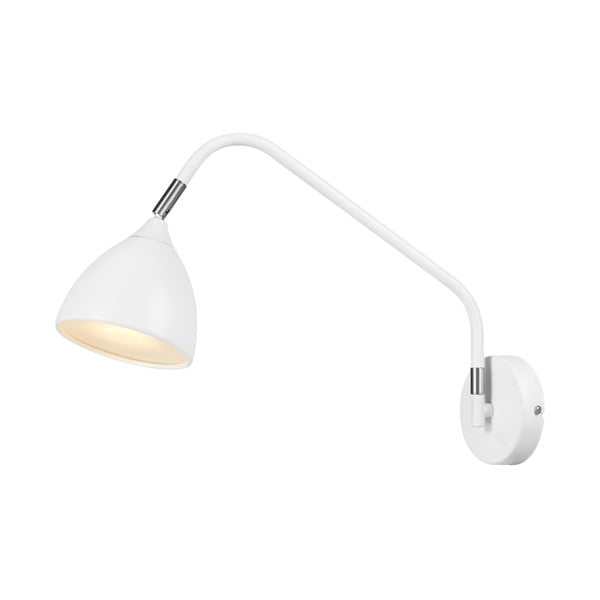 Бяла стенна лампа Valencia - Markslöjd