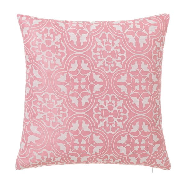 Růžový polštář Unimasa Glory, 45 x 45 cm