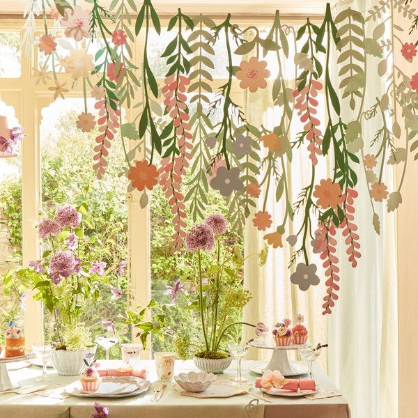 Гирлянд Floral Backdrop – Meri Meri-image-1