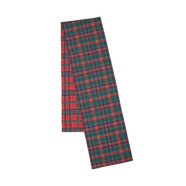Памучна покривка с коледен мотив 220x32 cm Christmas Tartan Check – Catherine Lansfield-image-3