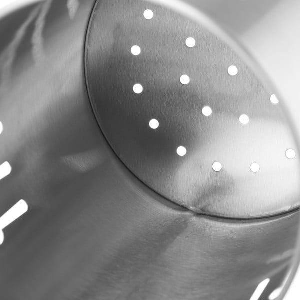 Стелаж за кухненски прибори от неръждаема стомана - Casa Selección-image-1