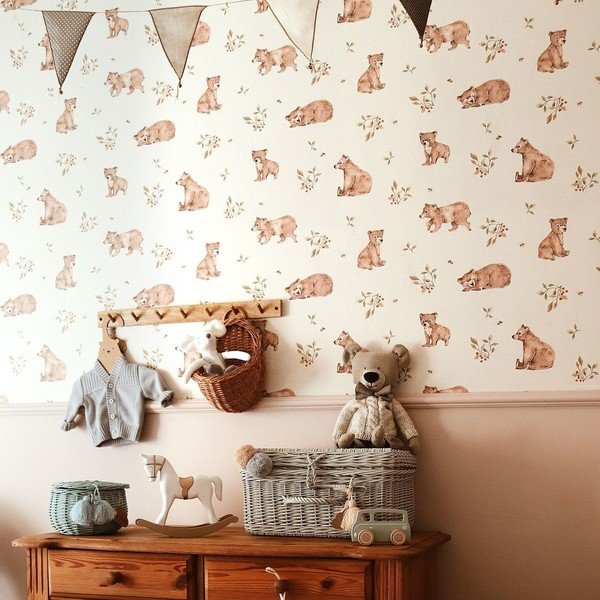 Детски тапет 50x280 cm Little Bears – Dekornik-image-1