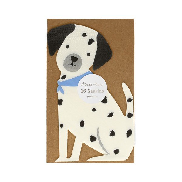 Хартиени салфетки в комплект 16 бр. Puppy – Meri Meri-image-1