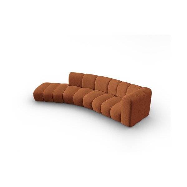 Ъглов диван в меден цвят (ляв ъгъл) Lupine - Micadoni Home-image-3