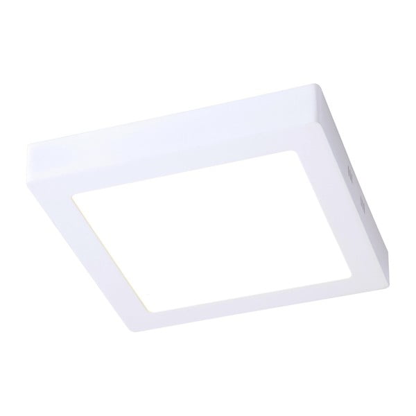 Бяла квадратна лампа за таван , 30 x 30 cm - SULION