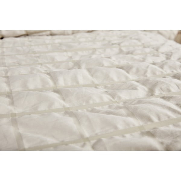 Бежово крепово спално бельо за единично легло 140x200 cm Naomi – My House-image-1