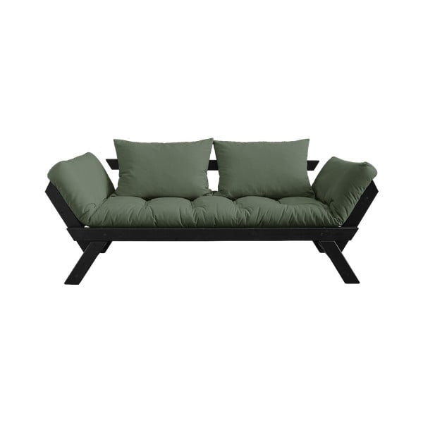 Променлив диван Черно/маслинено зелено Bebop - Karup Design