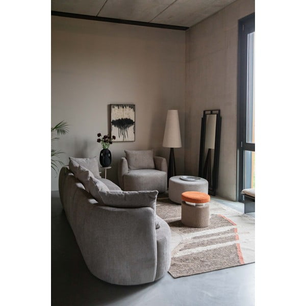 Светлокафяв диван 210 cm Rocca – Dutchbone-image-1