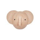 Стенна кука от масивен бук в естествен цвят Elephant – OYOY Mini