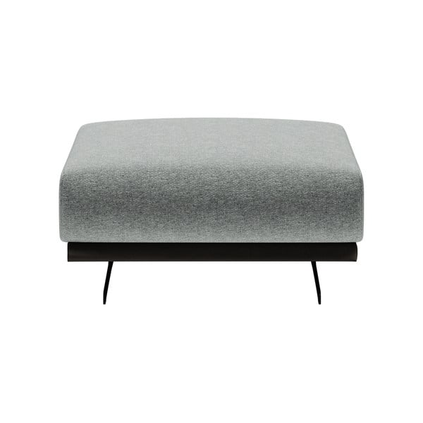 Светлосива табуретка за крака Devichy Caulus - devichy-image-2
