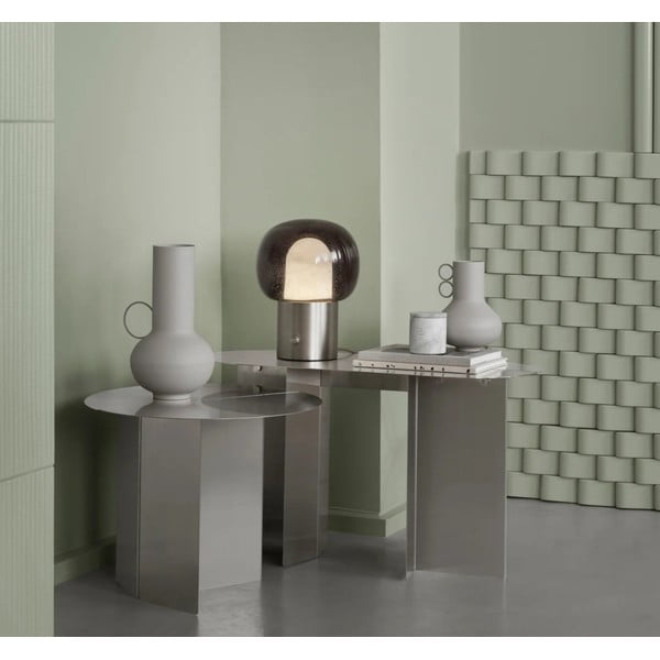 Кръгла странична масичка от неръждаема стомана ø 50 cm Oru – Blomus-image-3