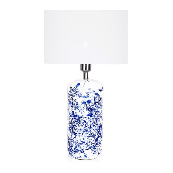 Синя и бяла настолна лампа Globen Lighting Dash XL - Globen Lighting