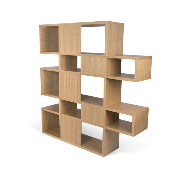 Библиотека за книги от дъб Лондон, 34 x 160 cm - TemaHome-image-4