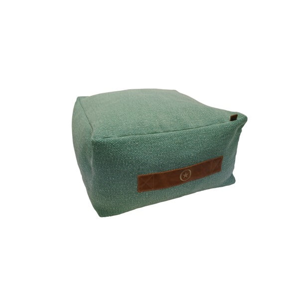 Mentolově zelený sedací polštář OVERSEAS Kelim, 45 x 45 cm