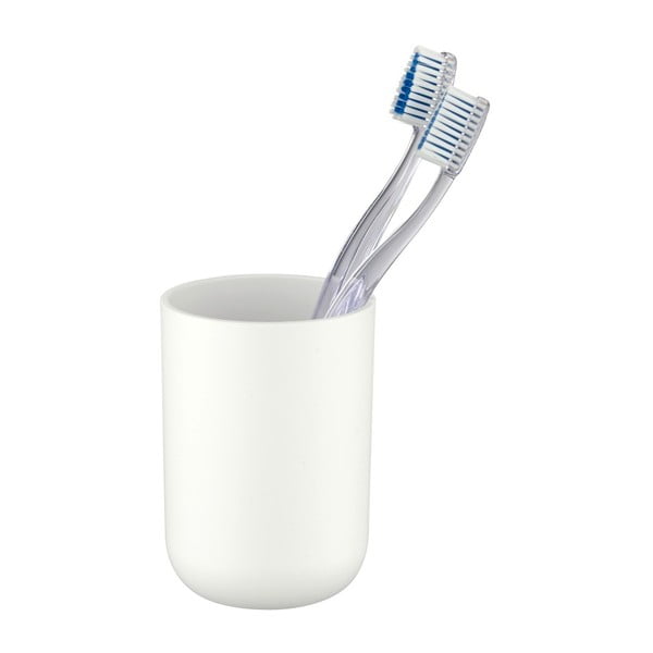 Бяла чаша за четки за зъби Brasil - Wenko