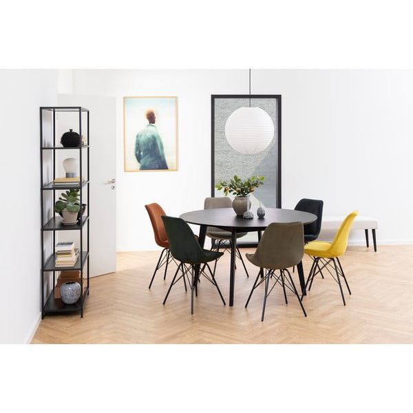 Тъмно сив трапезен стол Eris - Actona-image-2