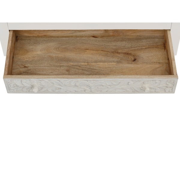 Кремав гардероб от масивно манго 180x40 cm Kalhana – Støraa-image-4