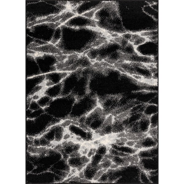 Черно-бял килим 160x220 cm Avanti – FD