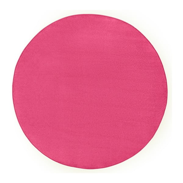 Розов кръгъл килим ø 133 cm Fancy – Hanse Home