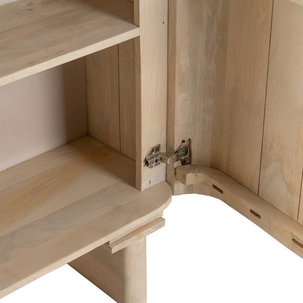 Шкафче от масивно манго в естествен цвят  о 90x138 cm Batel – Ixia-image-4