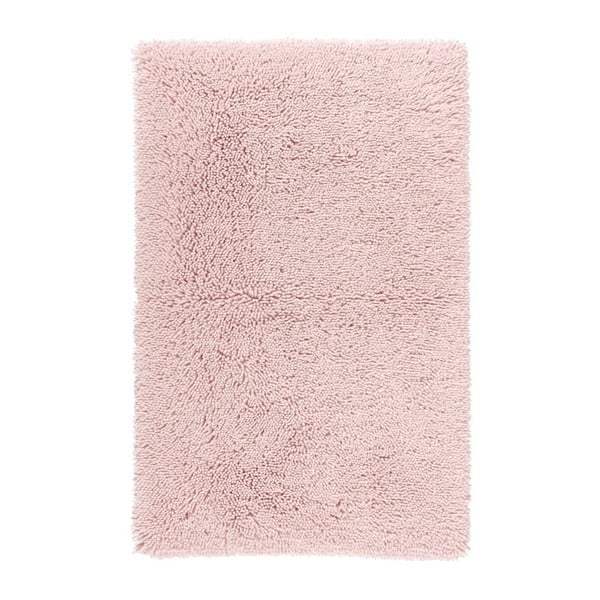 Světle růžová koupelnová předložka Aquanova Mezzo, 60 x 100 cm