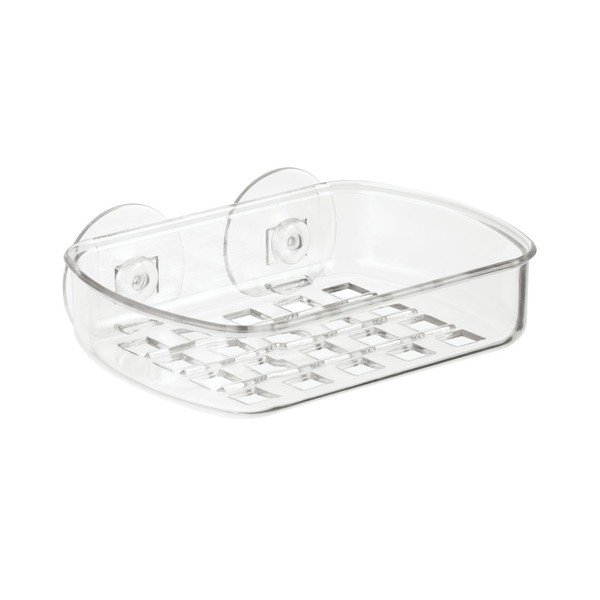 Прозрачен самозадържащ се диспенсер за сапун Suct Basic - iDesign-image-1