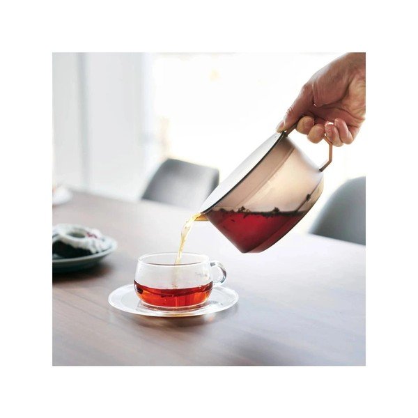 Черен пластмасов чайник с цедка 600 ml Tower – YAMAZAKI-image-3