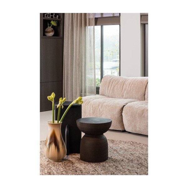 Кръгла странична масичка от масивна акация ø 30 cm Kioni – WOOOD-image-1