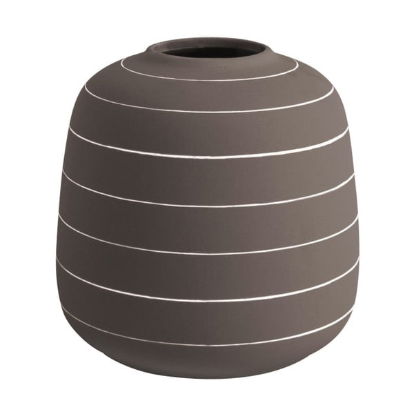 Тъмнокафява керамична ваза , ⌀ 16,5 cm Terra - PT LIVING