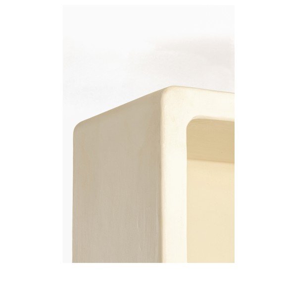 Бежов шкаф за книги 60x190 cm Naluno - Light & Living-image-2