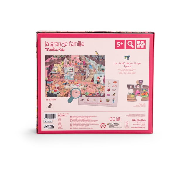 Пъзел La Grande Familie - Moulin Roty-image-1