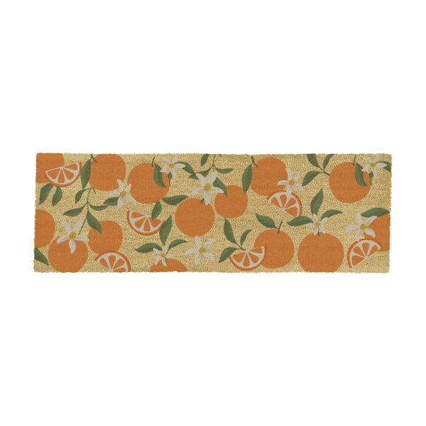 Изтривалка от кокосови влакна 40x120 cm Orange – Artsy Doormats