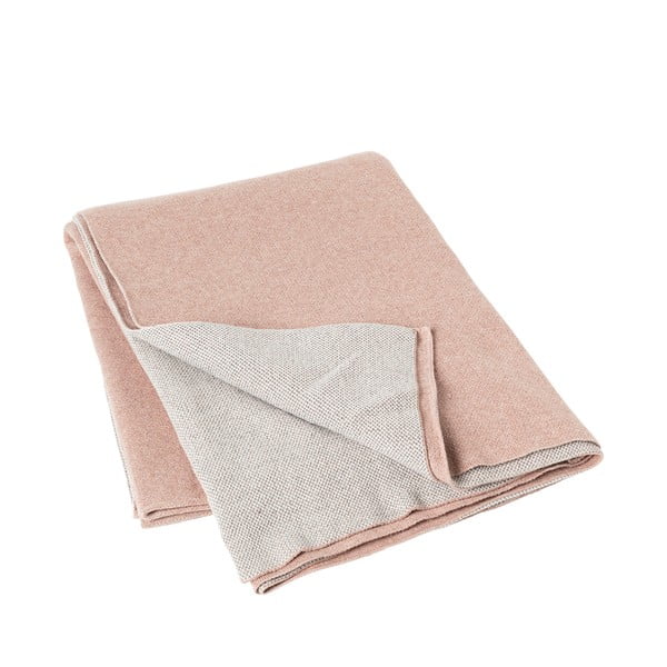 Розово памучно одеяло , 130 x 170 cm - Blomus