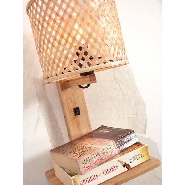 Стенна лампа в естествен цвят ø 18 cm Java - Good&Mojo-image-4
