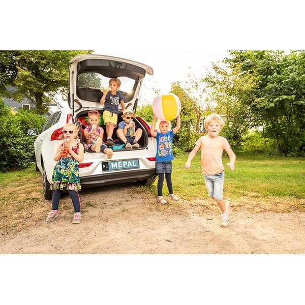 Бяла/светлорозова детска бутилка 400 ml Flowers & butterflies – Mepal-image-2