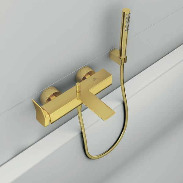 Метална душ глава в златисто IdealRain – Ideal Standard-image-2