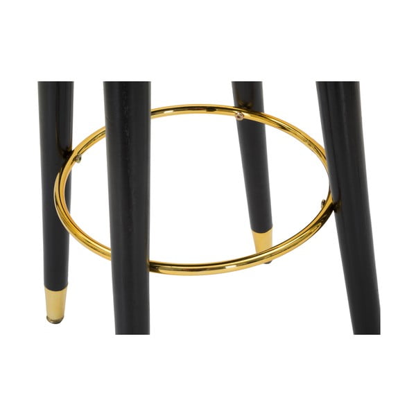 Светлосив тапициран бар стол (височина на седалката 74 cm) Paris – Mauro Ferretti-image-4