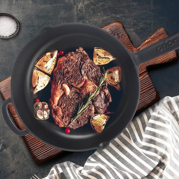 Чугунен тиган ø 26 cm LITINA SMALT - Orion-image-1