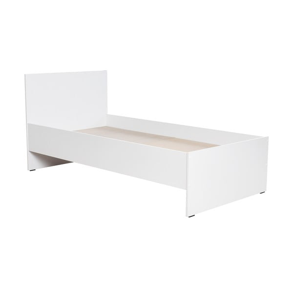 Бяло единично легло 90x190 cm KRY - Kalune Design