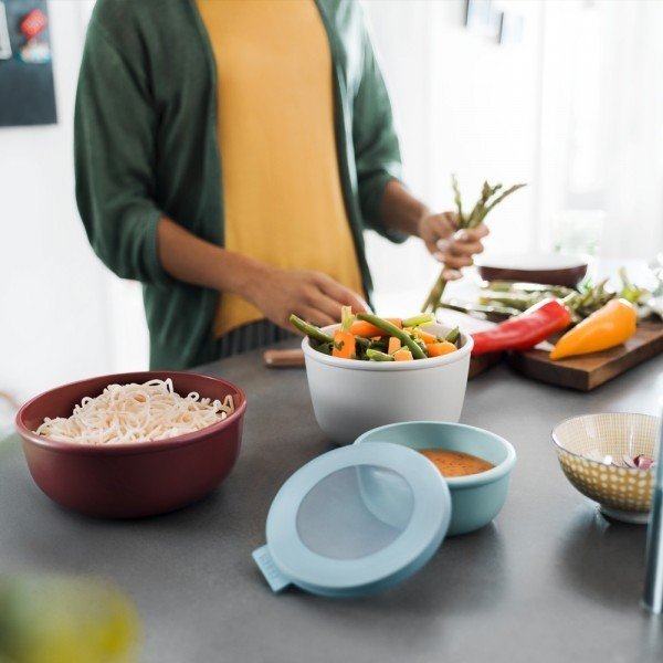 Кутии за храна 3 бр. Nordic black – Mepal-image-1