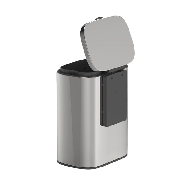 Сребърен кош за отпадъци от неръждаема стомана Sare - Wenko-image-2