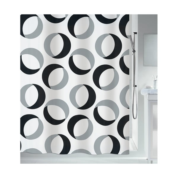 Завеса за душ 180x200 cm Rings – Spirella